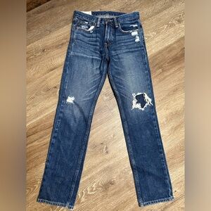The skinny af Abercrombie skinny boy jeans Abercrombie boy size 16 distressed